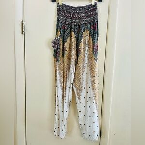 Joob Joob Paisley Hippie Festival Boho Beachy Harem Pants S
